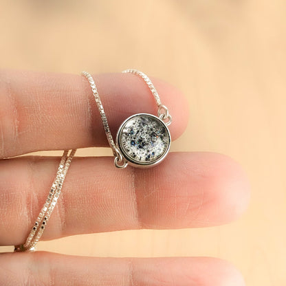 Nebula Fire Bracelet - Birth of the Solar System Bracelet - Allende Meteorite