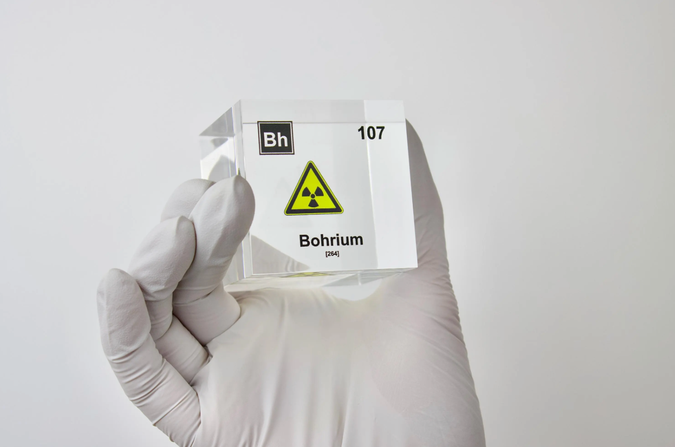 Bohrium Element Cube - 2" Acrylic Display - Atomic Number 107
