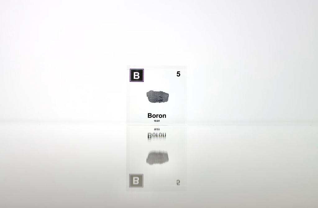Boron Element Cube - 2" Acrylic Display - Atomic Number 5