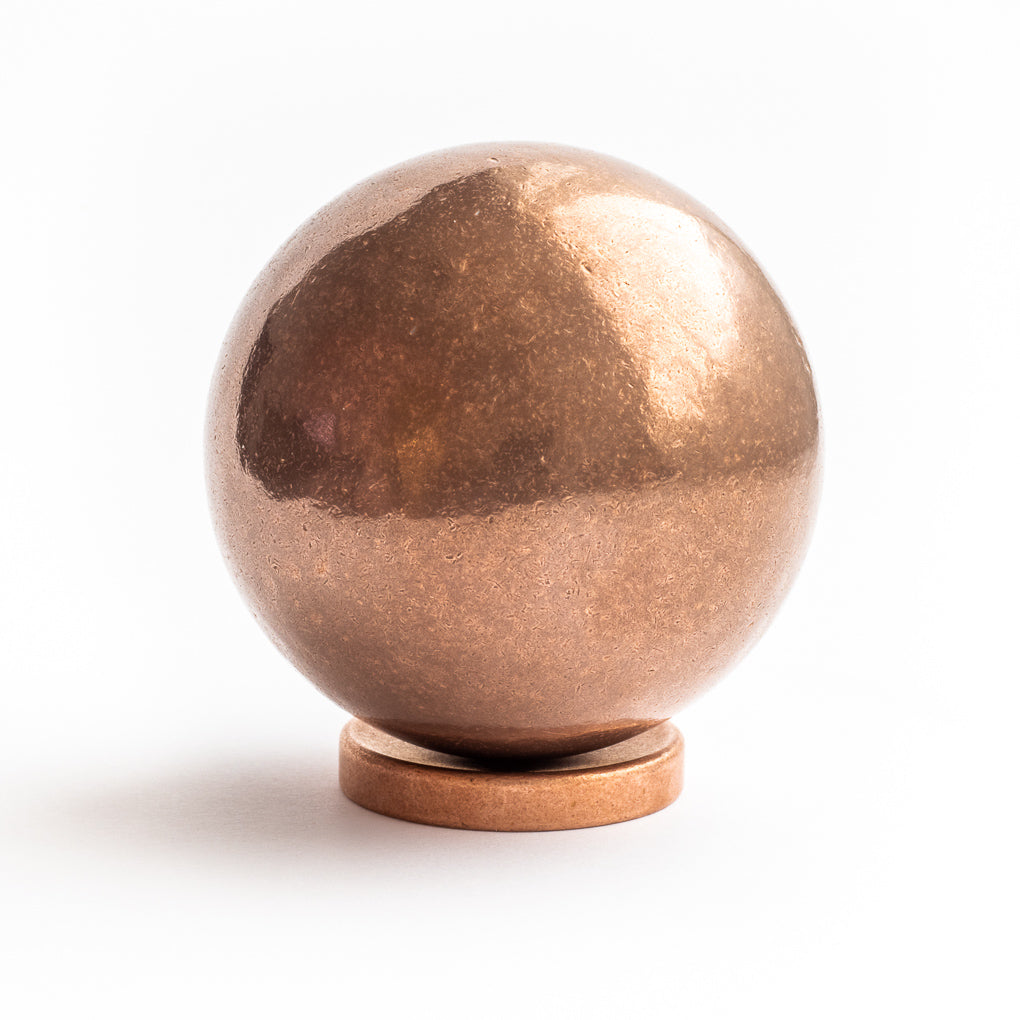 Copper Orb - 2.25 in Sphere - 1.75 lb