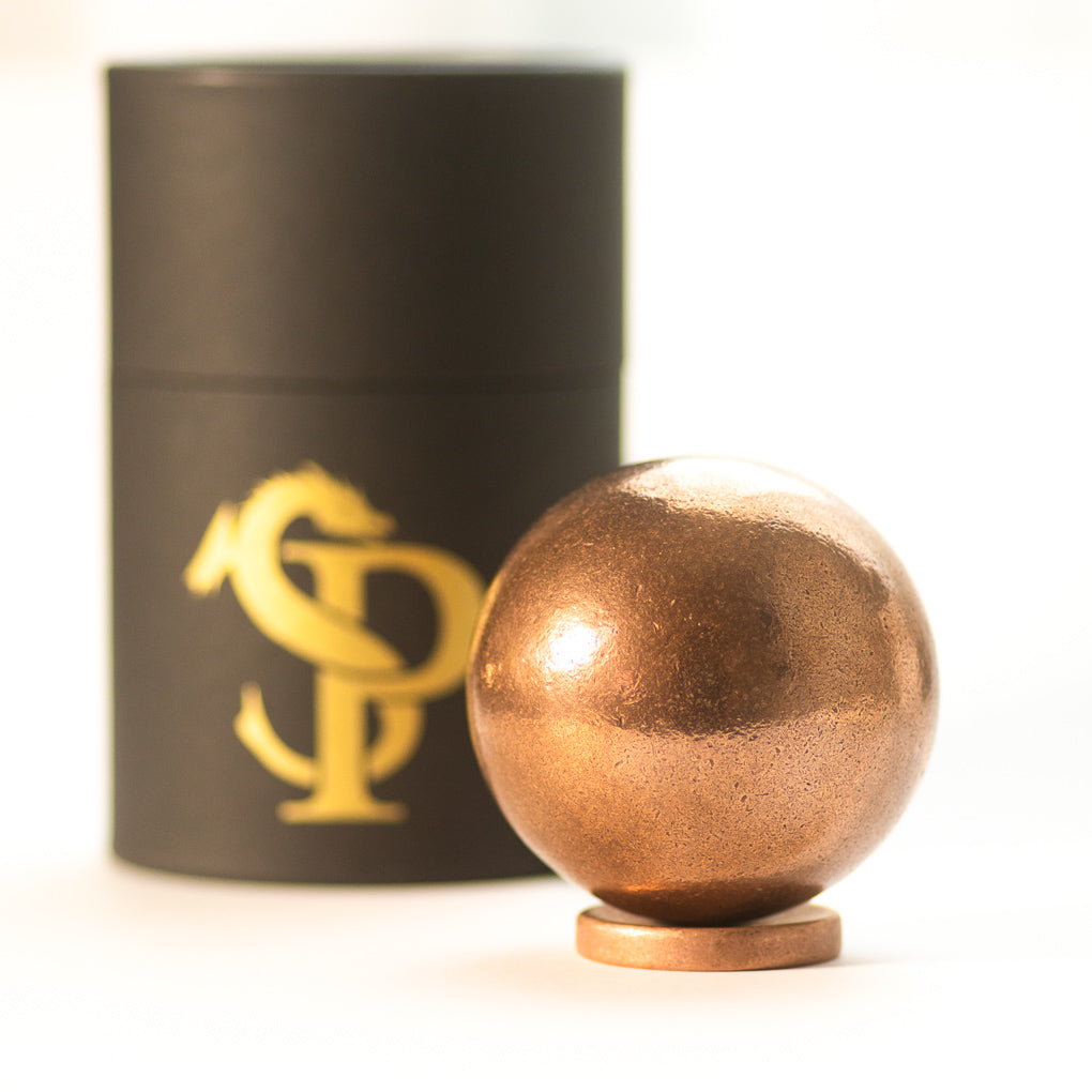 Copper Orb - 2.25 in Sphere - 1.75 lb