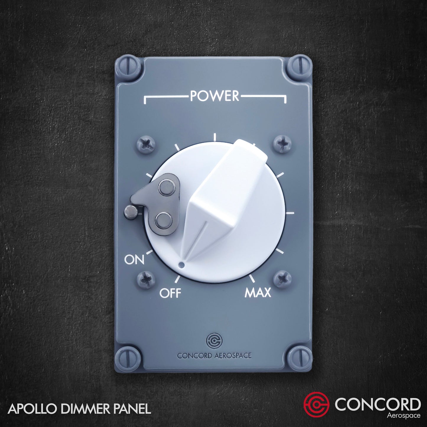 APOLLO ROTARY ON/OFF + DIMMER LIGHT CONTROL PANEL (120V US)