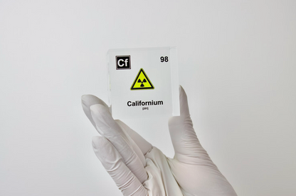 Californium Element Cube - 2" Acrylic Display - Atomic Number 98