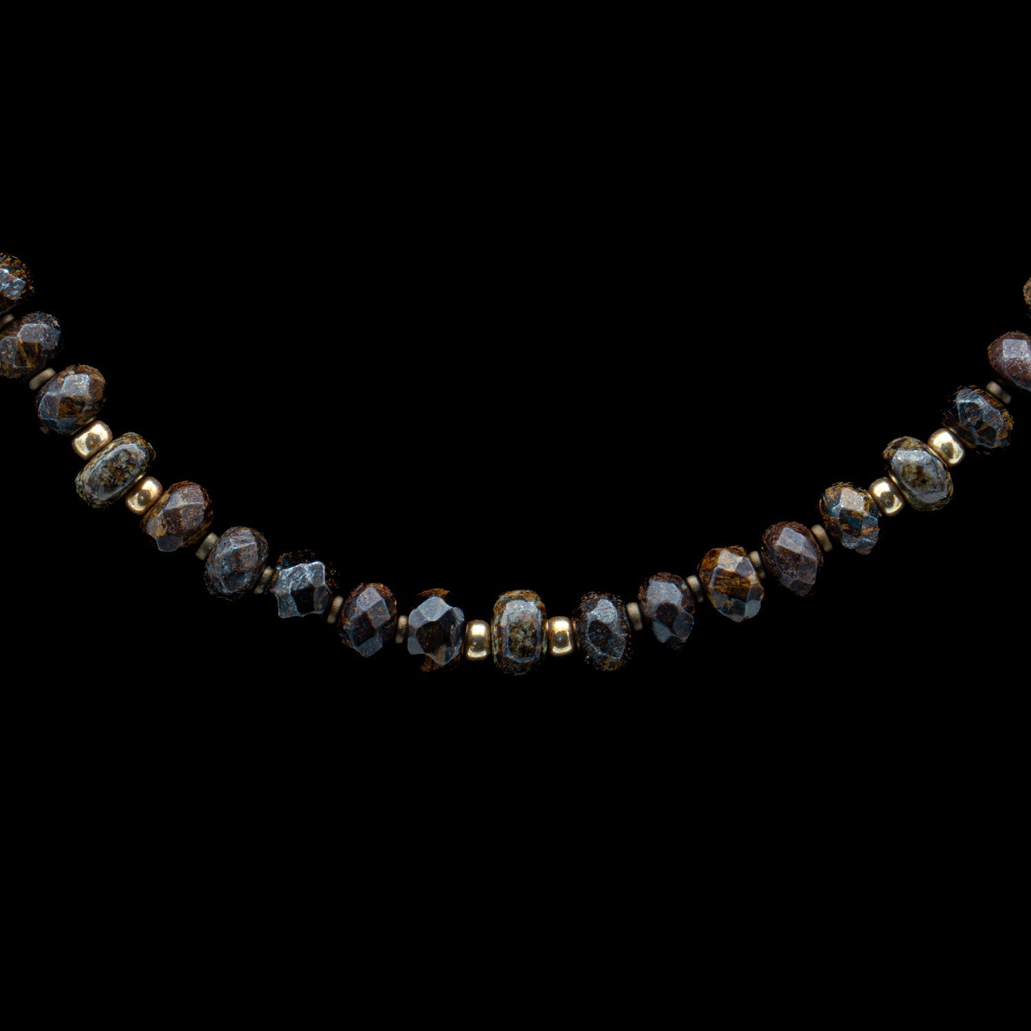 Chondritic Meteorite NWA 869 Necklace