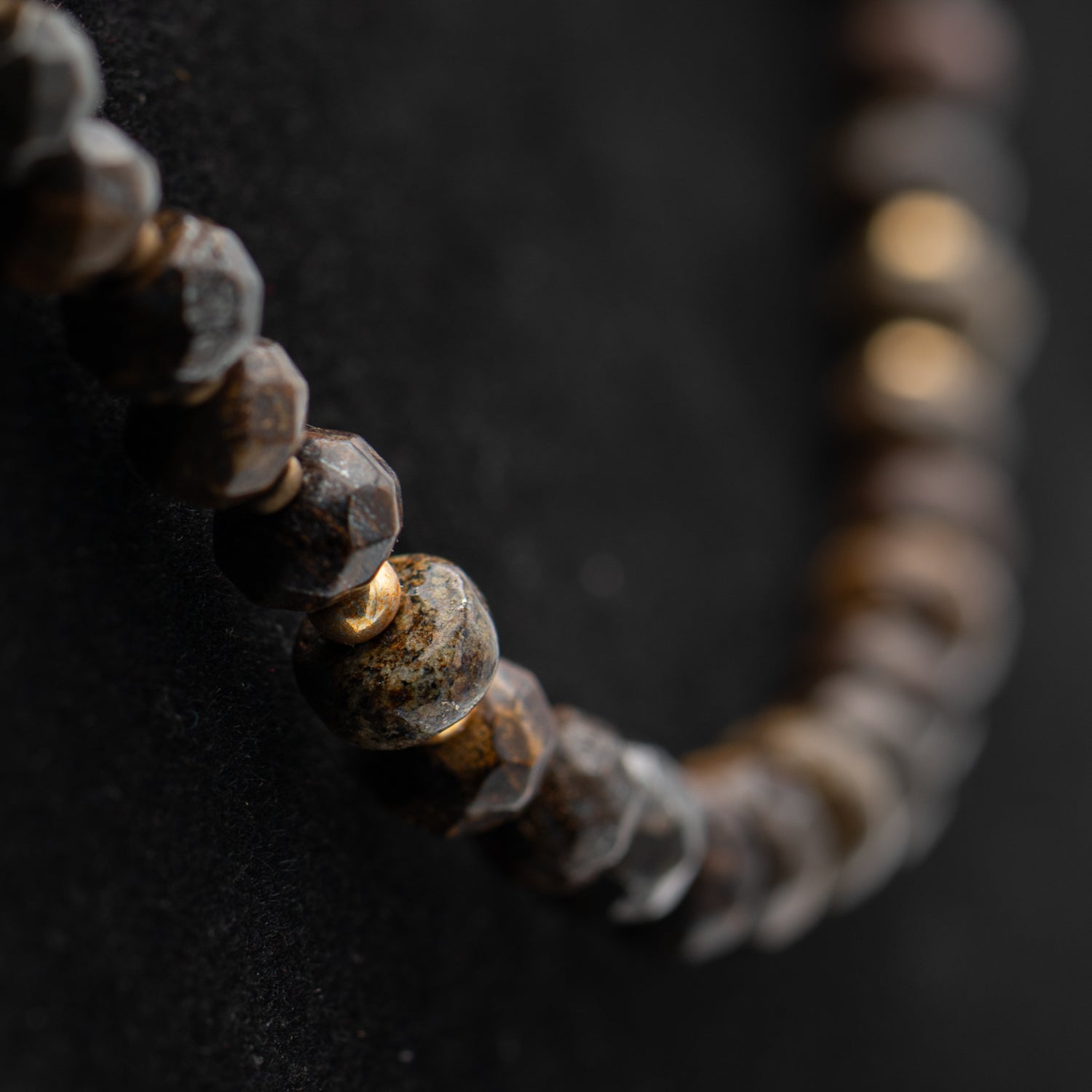Chondritic Meteorite NWA 869 Necklace