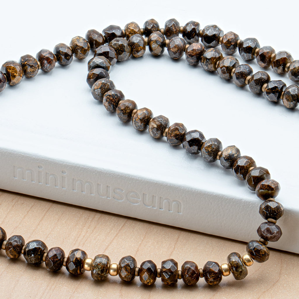 Chondritic Meteorite NWA 869 Necklace