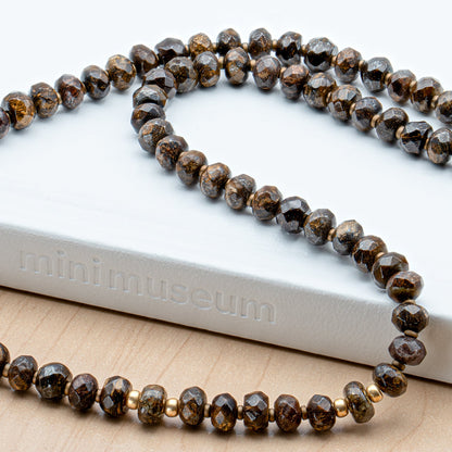 Chondritic Meteorite NWA 869 Necklace