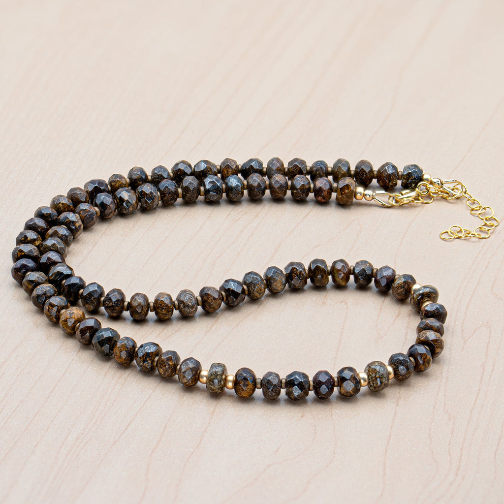 Chondritic Meteorite NWA 869 Necklace