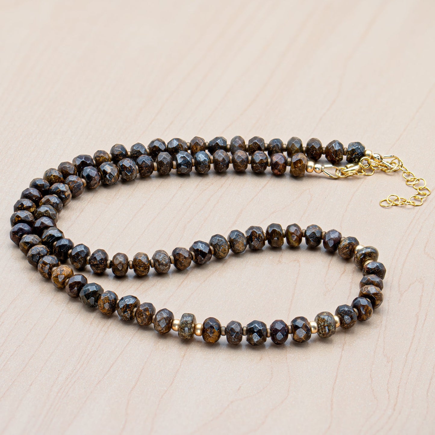 Chondritic Meteorite NWA 869 Necklace