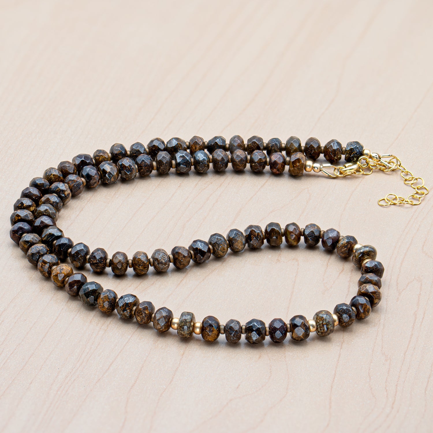 Chondritic Meteorite NWA 869 Necklace