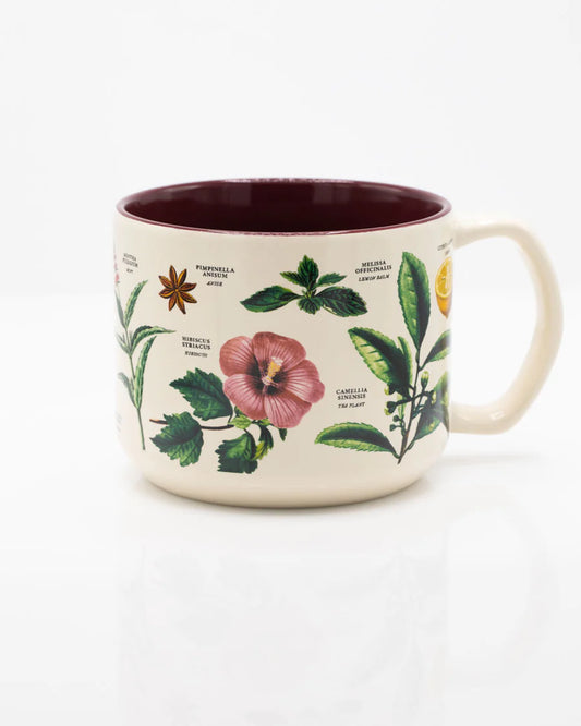 The Botany of Tea 15 oz Ceramic Mug - Stemcell Science Shop