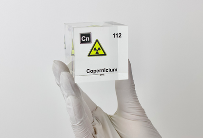 Copernicium Element Cube - 2" Acrylic Display - Atomic Number 112