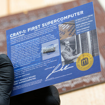 First Supercomputer Cray-1 Module Board - Display Card