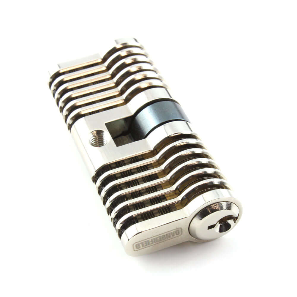 Practice Lock, Repinnable, Progressive, Aluminum, Cutaway Training by Dangerfield