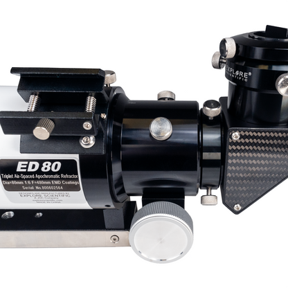 ED80 Essential Series Air-Spaced Triplet Refractor Telescope with 0.8x Focal Reducer