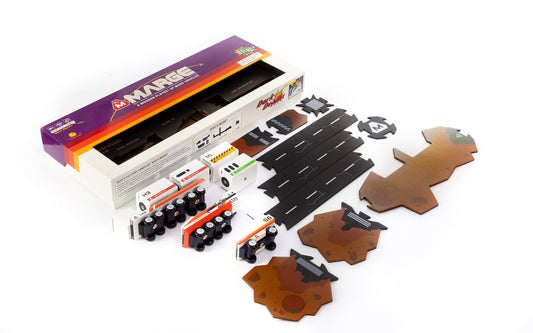 M.A.R.G.E. Wooden Mars Vehicles: DARK DEPTHS SET