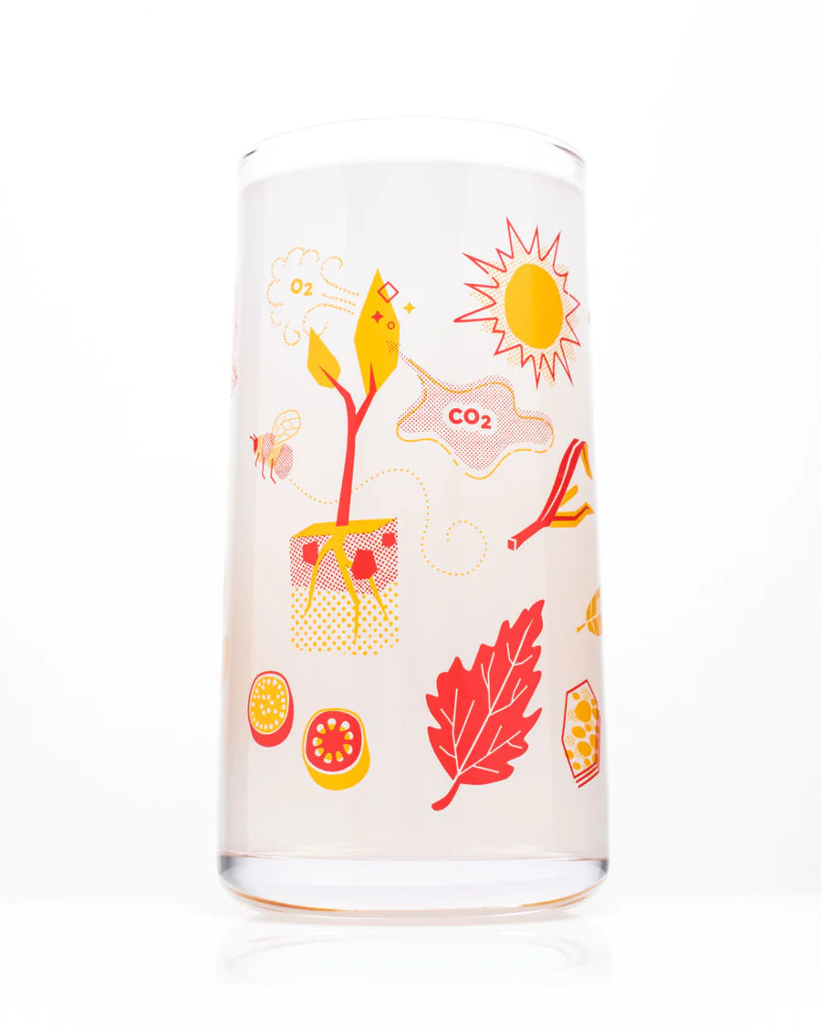 Retro Botany Tumbler Glass - Stemcell Science Shop