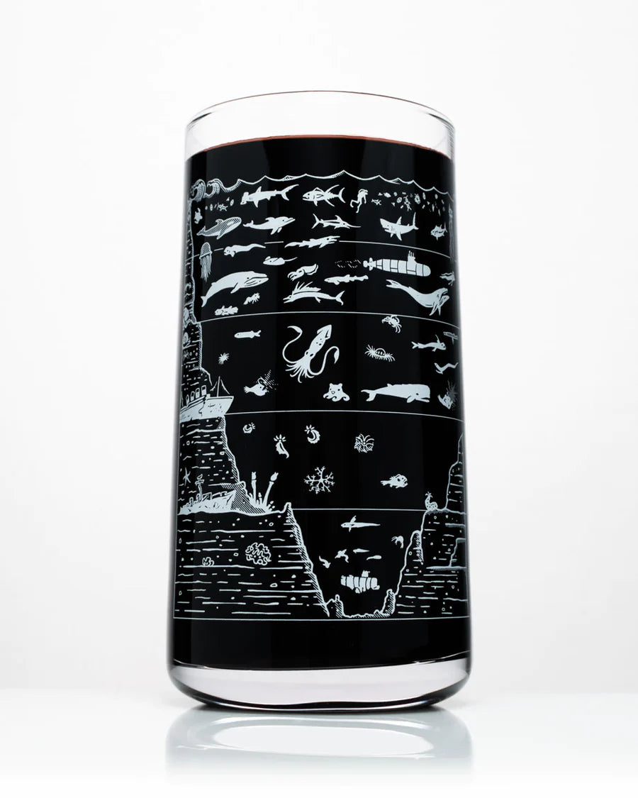 Beneath the Waves Tumbler Glass - Stemcell Science Shop