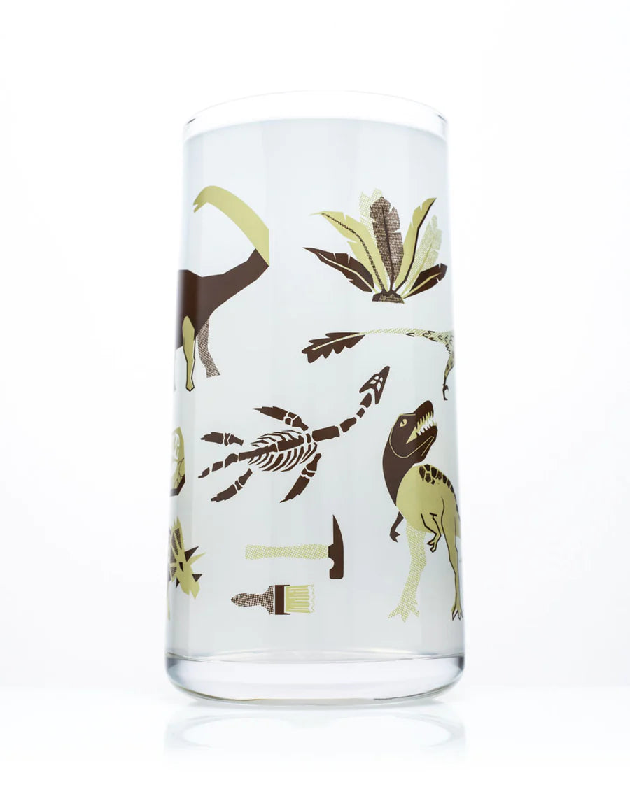 Retro Paleontology Tumbler Glass - Stemcell Science Shop