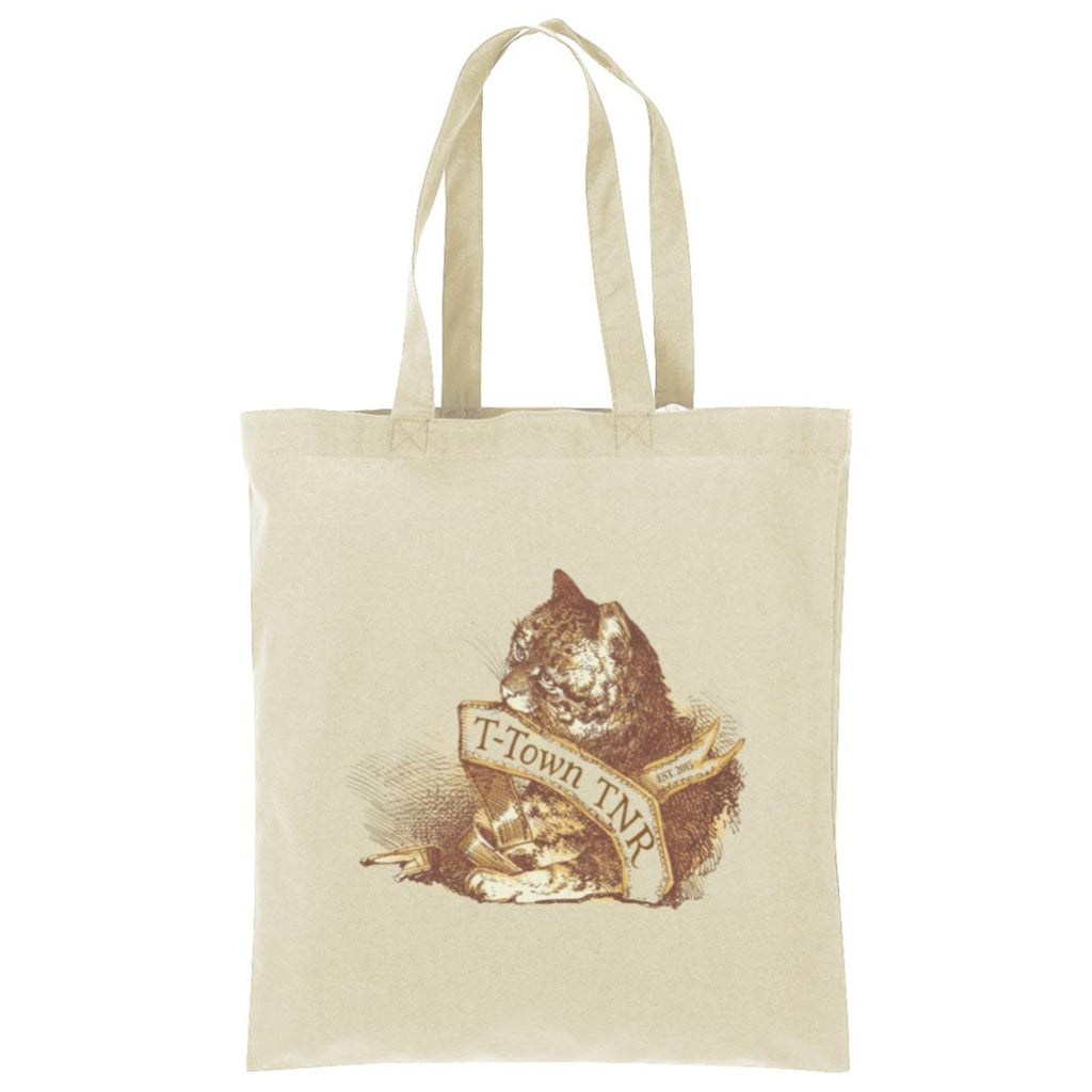 Regal Cat Cotton Tote (All Proceeds to Charity), Deep Black at Stemcell Science Shop