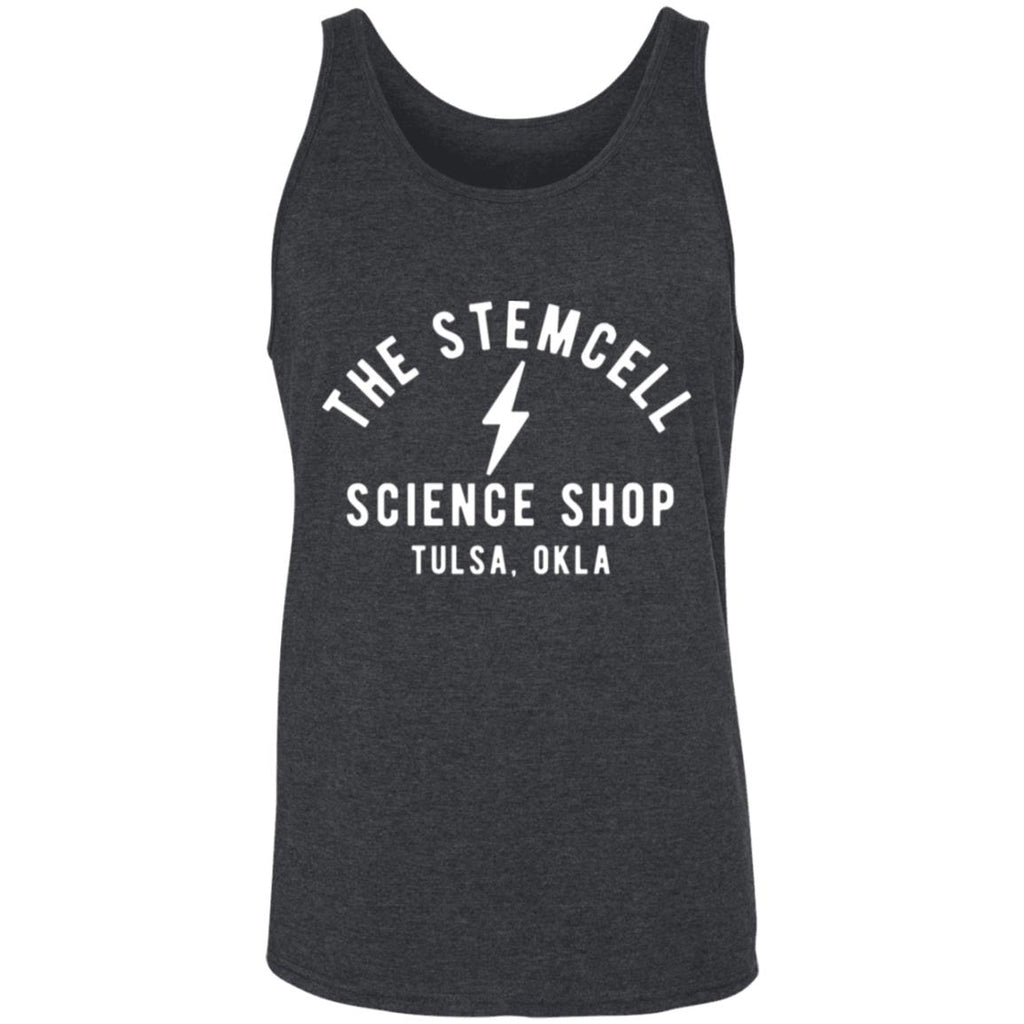 Stemcell Classic Bolt Tank, Dark Grey Heather / X-Small at Stemcell Science Shop