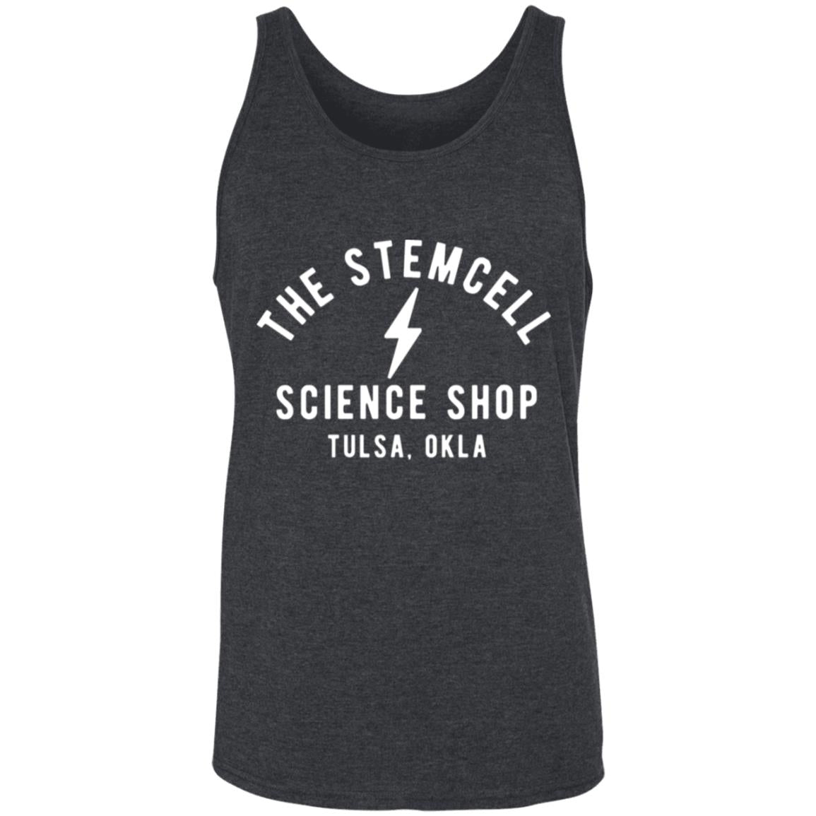 Stemcell Classic Bolt Tank, Dark Grey Heather / X-Small at Stemcell Science Shop