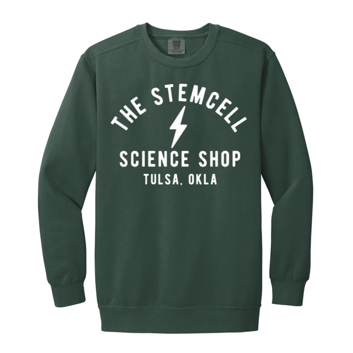 Stemcell Classic Bolt Sweatshirt, Blue Spruce / S at Stemcell Science Shop