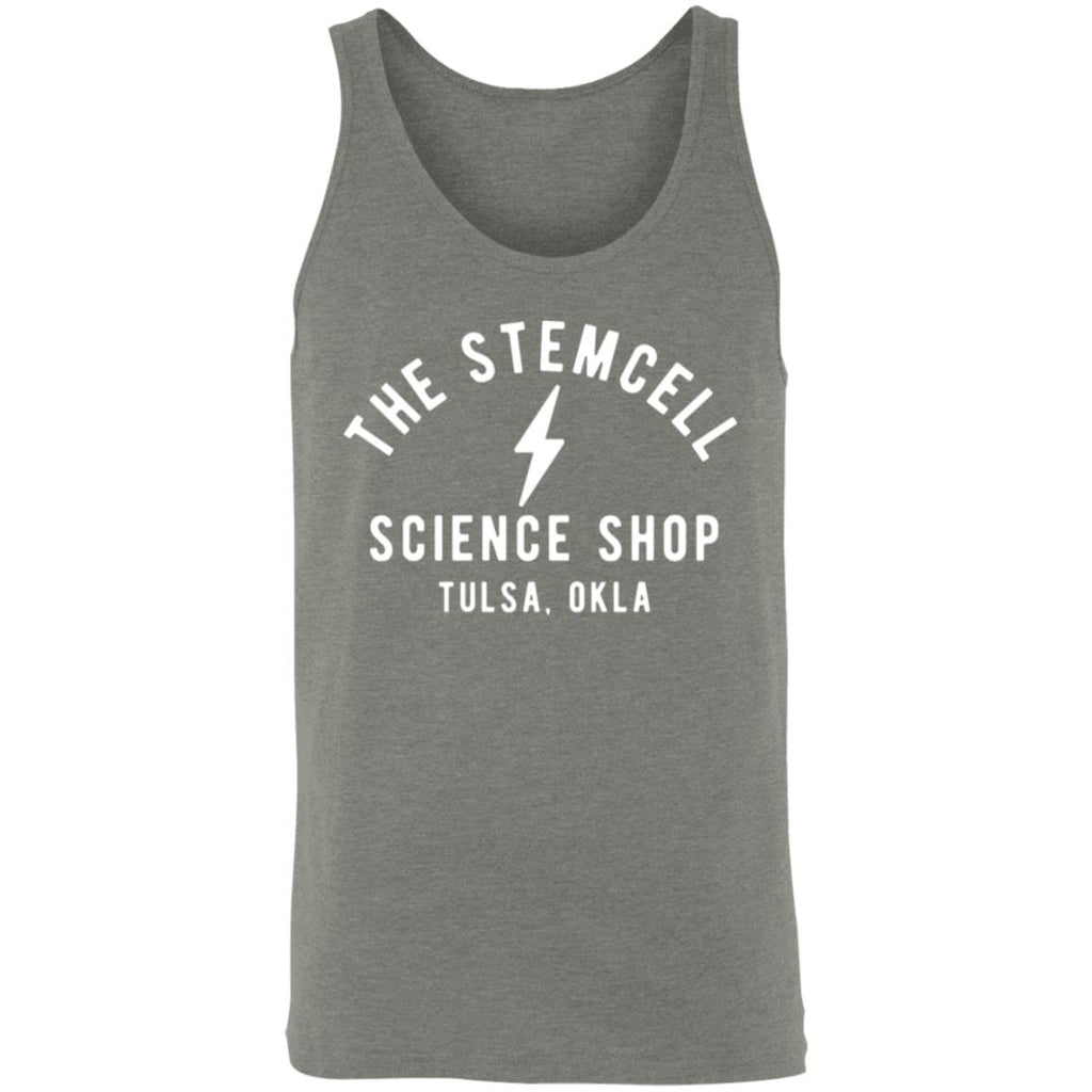 Stemcell Classic Bolt Tank, Grey Triblend / X-Small at Stemcell Science Shop