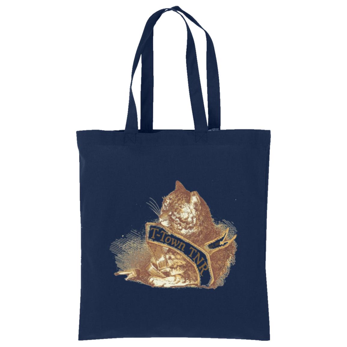 Regal Cat Cotton Tote (All Proceeds to Charity), Deep Black at Stemcell Science Shop