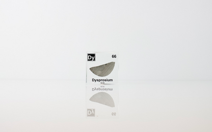 Dysprosium Element Cube - 2" Acrylic Display - Atomic Number 66