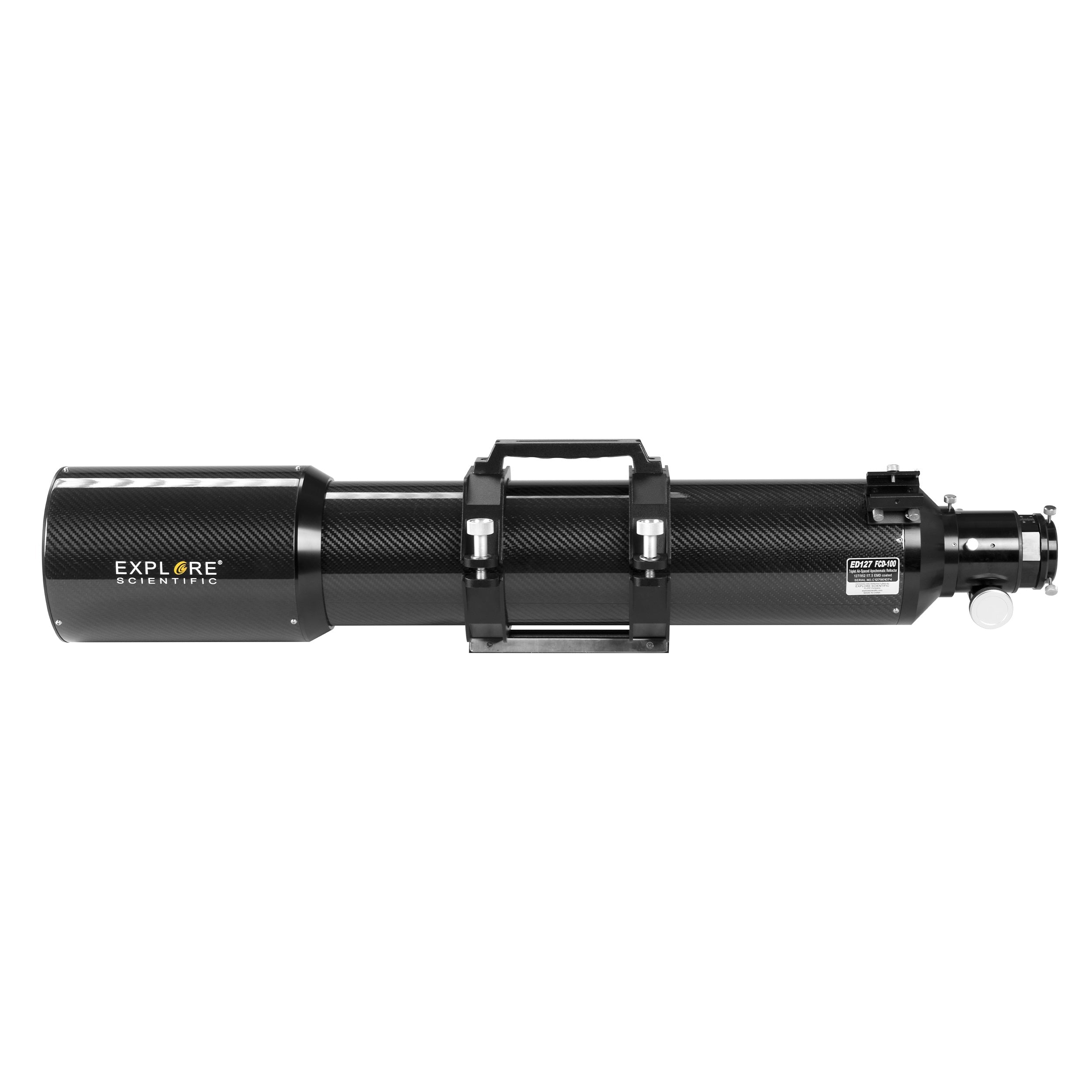 FCD100 Series 127mm f/7.5 Carbon Fiber Triplet ED APO Refractor Telescope with 2.5" HEX Focuser
