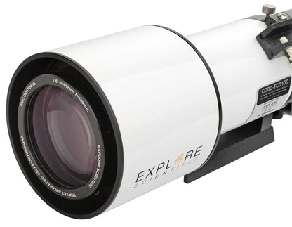 ED80-FCD100 Series Air-Spaced Triplet Refractor Telescope and Hybrid 2N1 Finder Base
