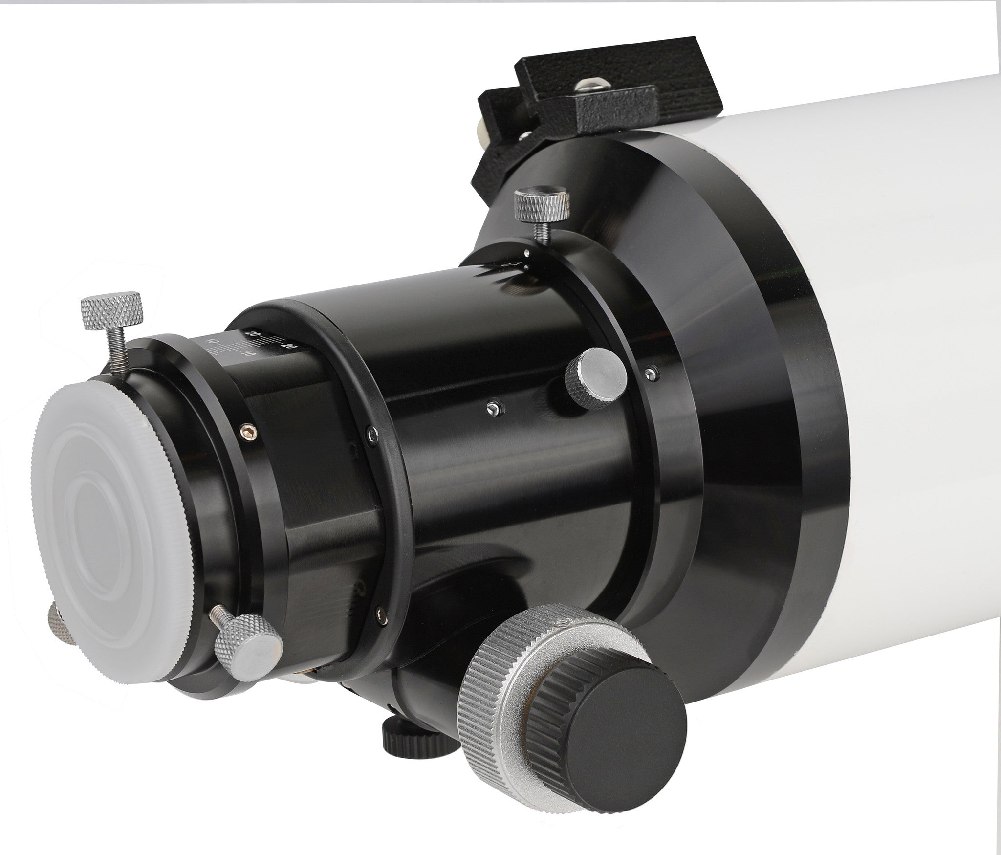ED80-FCD100 Series Air-Spaced Triplet Refractor Telescope and Hybrid 2N1 Finder Base