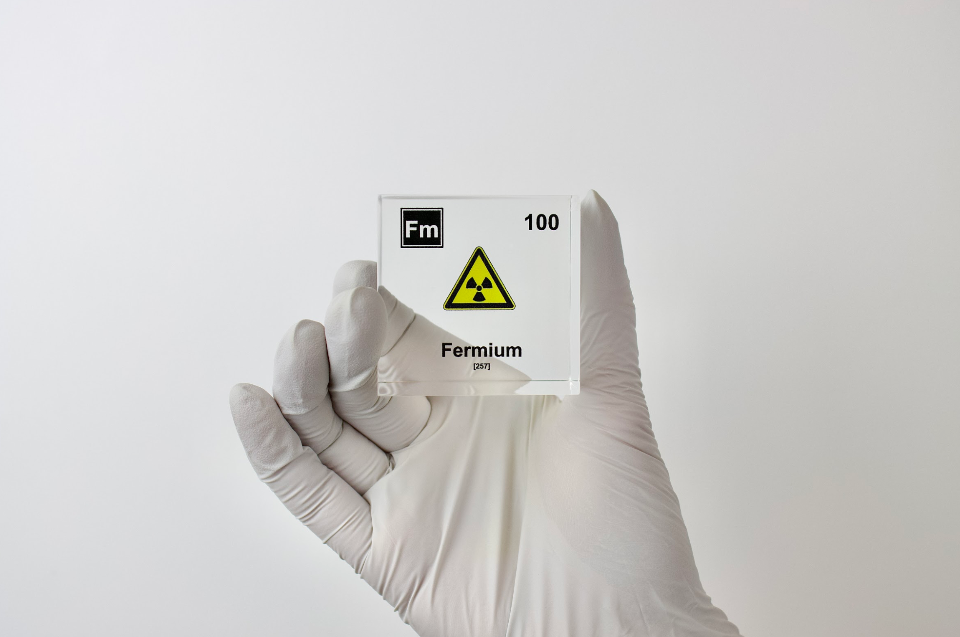 Fermium Element Cube - 2" Acrylic Display - Atomic Number 100