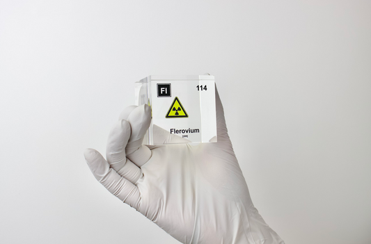 Flerovium Element Cube - 2" Acrylic Display - Atomic Number 114