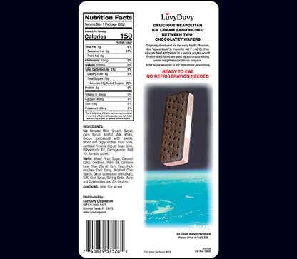 Freeze Dried Ice Cream Sandwich