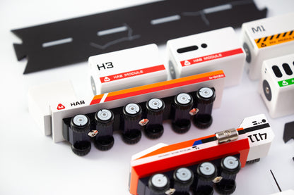 M.A.R.G.E. Wooden Mars Vehicles: DARK DEPTHS SET