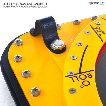 APOLLO COMMAND MODULE HATCH WINDOW - INNER STRUCTURE FRAME