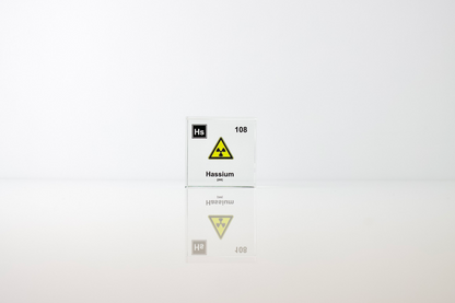 Hassium Element Cube - 2" Acrylic Display - Atomic Number 108