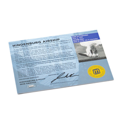 Hindenburg Airship Skin - Card Display