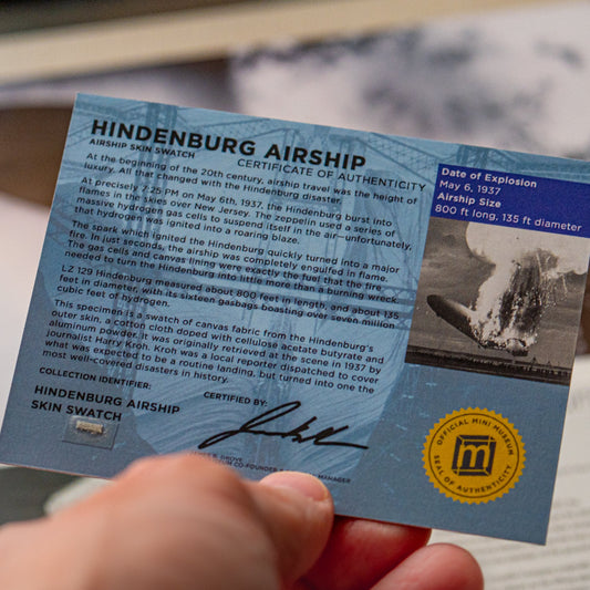 Hindenburg Airship Skin - Card Display