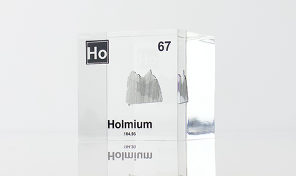 Holmium Element Cube - 2" Acrylic Display - Atomic Number 67