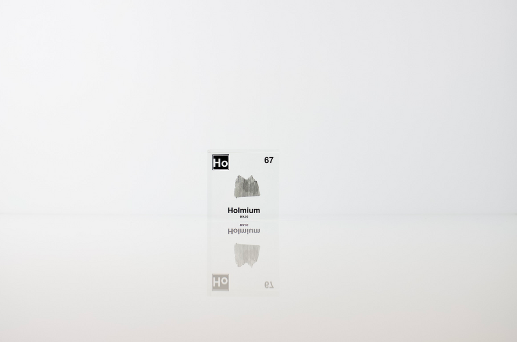 Holmium Element Cube - 2" Acrylic Display - Atomic Number 67