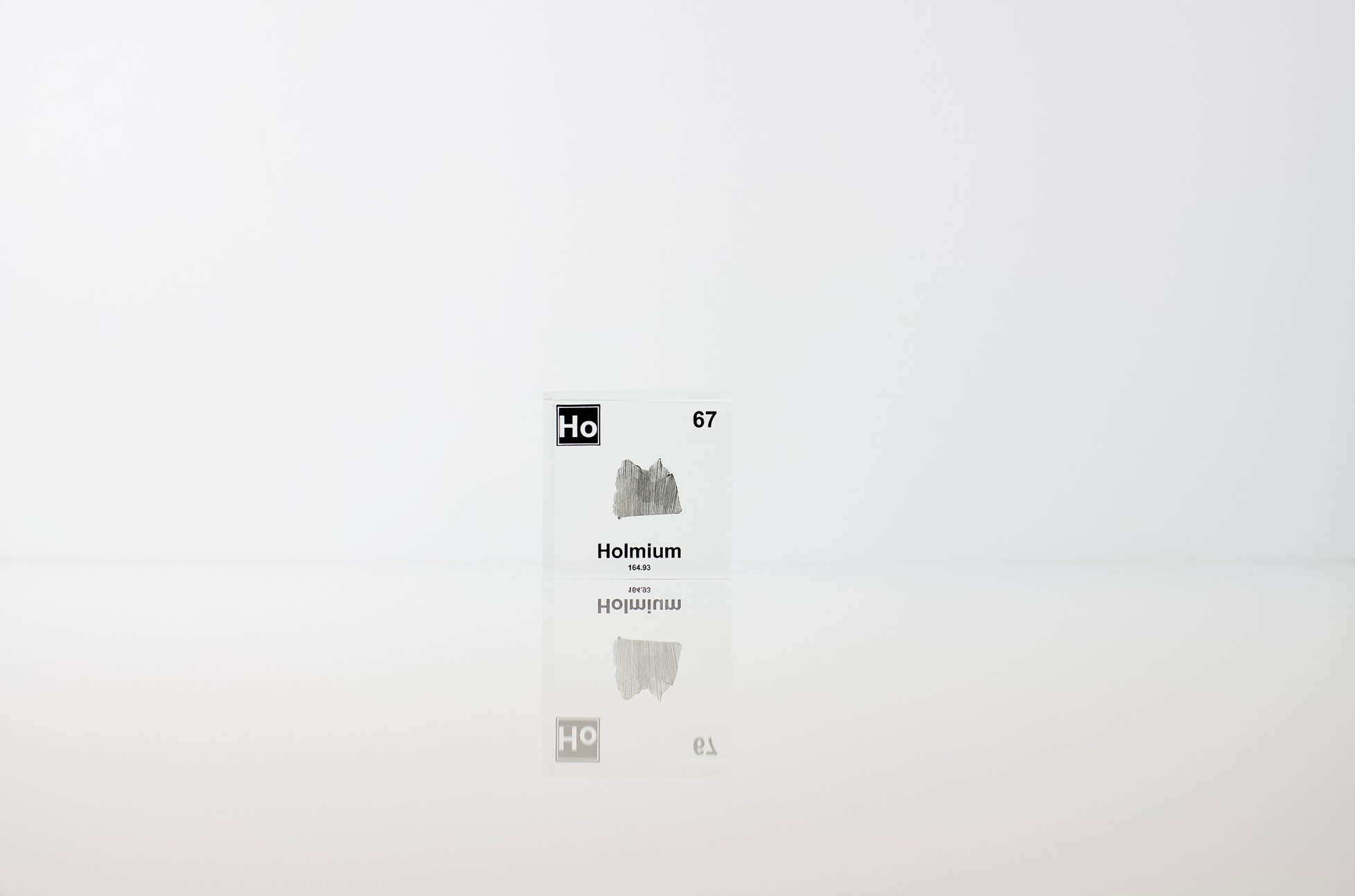Holmium Element Cube - 2" Acrylic Display - Atomic Number 67