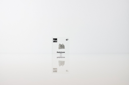 Holmium Element Cube - 2" Acrylic Display - Atomic Number 67
