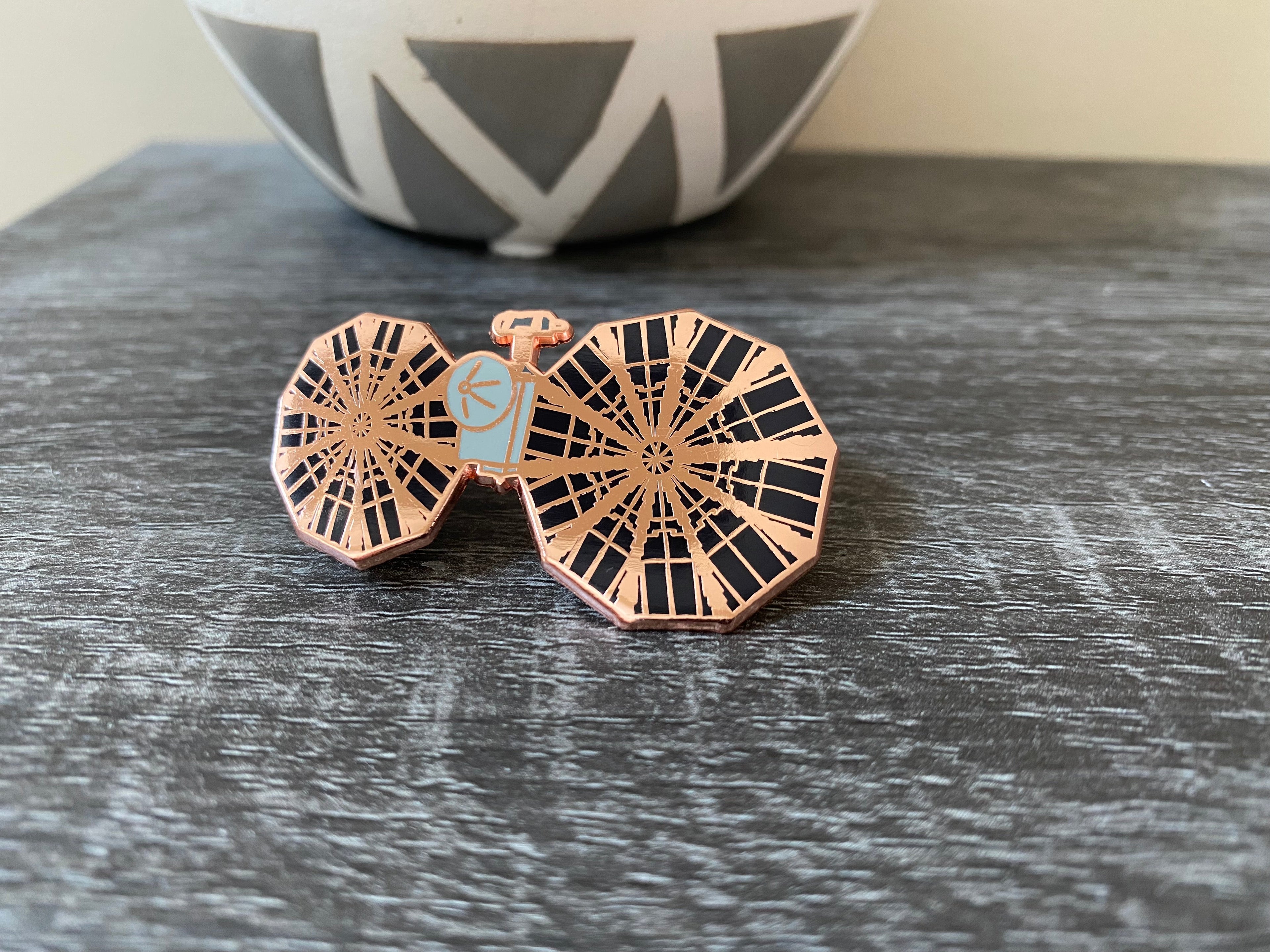 NASA Lucy Probe Enamel Pin