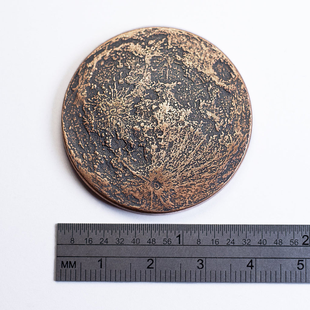 Copper Super Blood Moon Coin - Large 1.5 in