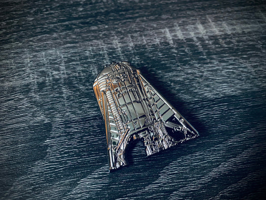 Starhopper 3D Metal Pin