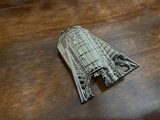 Starhopper 3D Metal Pin