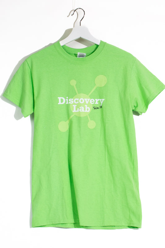 Discovery Lab Front Logo Tee - Lime